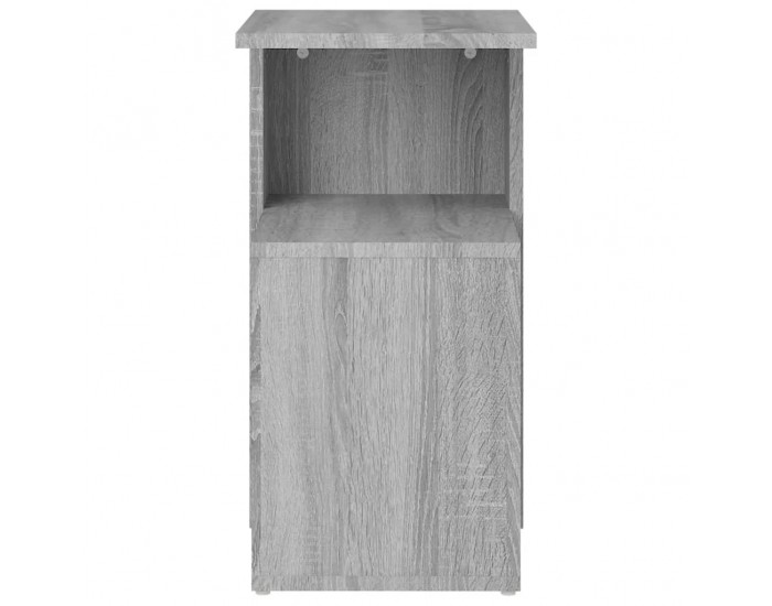 Sonata H Странична маса, сив сонома, 36x30x56 см, инженерна дървесина