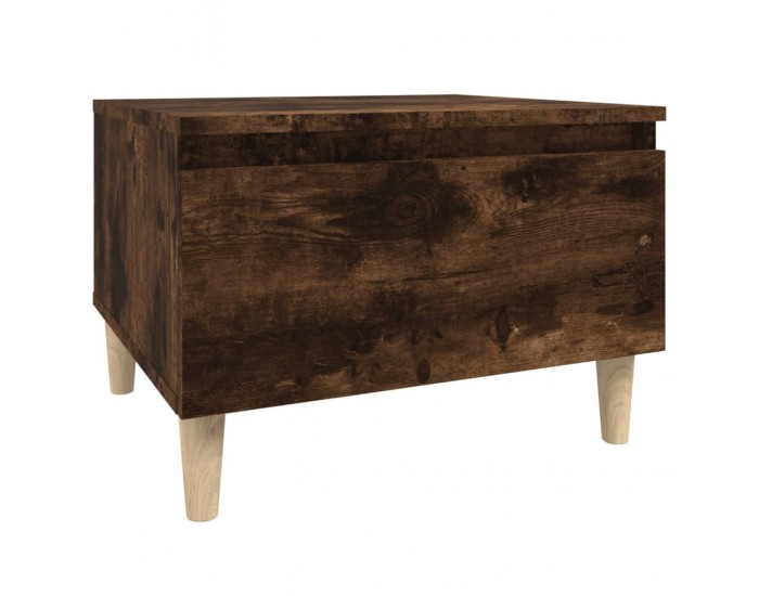 Sonata H Странична маса, опушен дъб, 50x46x35 см, инженерно дърво