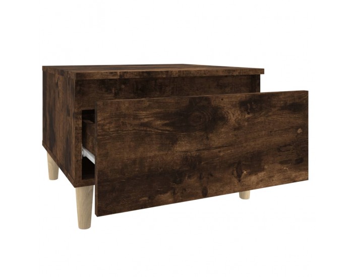 Sonata H Странична маса, опушен дъб, 50x46x35 см, инженерно дърво