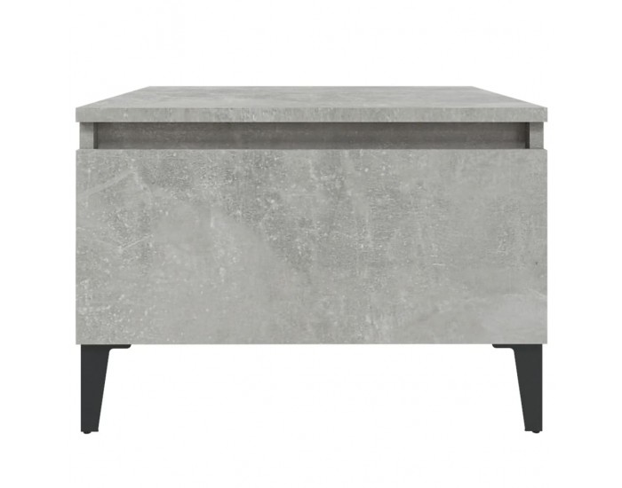 Sonata H Странични маси, 2 бр, бетонно сиво, 50x46x35см, инженерно дърво