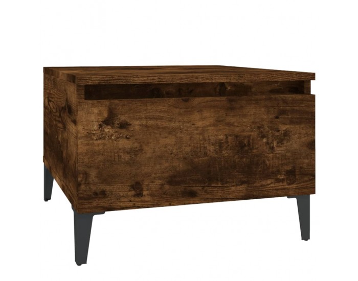 Sonata H Странични маси, 2 бр, опушен дъб, 50x46x35 см, инженерно дърво