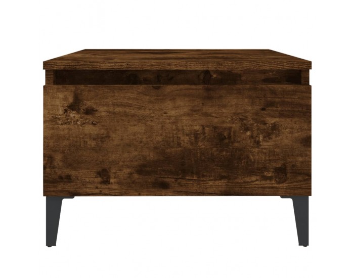 Sonata H Странични маси, 2 бр, опушен дъб, 50x46x35 см, инженерно дърво