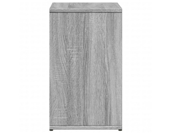 Sonata H Странични маси, 2 бр, сив сонома, 50x30x50 см, инеженерно дърво