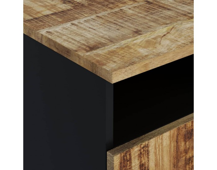 Sonata H Маса за кафе, 80x54x40 см, манго масив и инженерно дърво