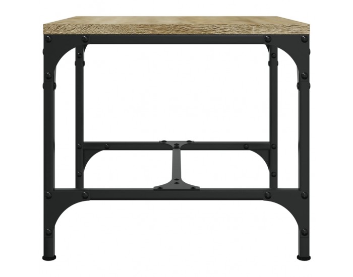 Sonata H Странични маси, 2 бр, Дъб сонома, 40x40x35 см, инженерно дърво