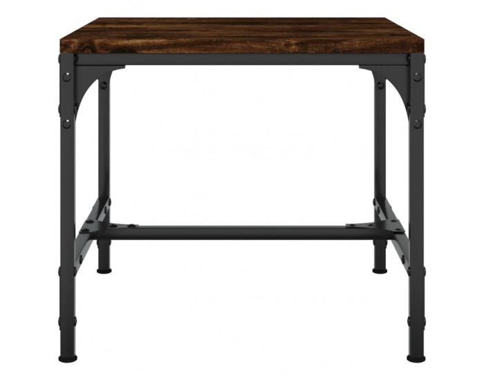 Sonata H Странични маси, 2 бр, опушен дъб, 40x40x35 см, инженерно дърво