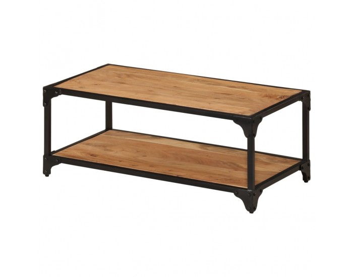 Sonata H Mаса за кафе, 90x45x35 см, масива акациева дървесина