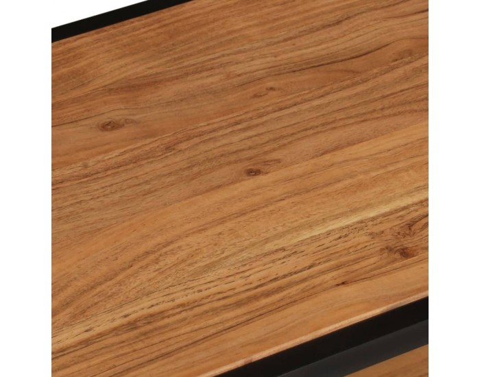 Sonata H Mаса за кафе, 90x45x35 см, масива акациева дървесина