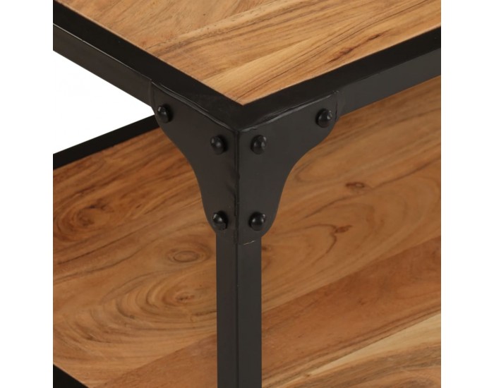 Sonata H Mаса за кафе, 90x45x35 см, масива акациева дървесина