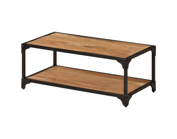 Sonata H Mаса за кафе, 90x45x35 см, масива акациева дървесина