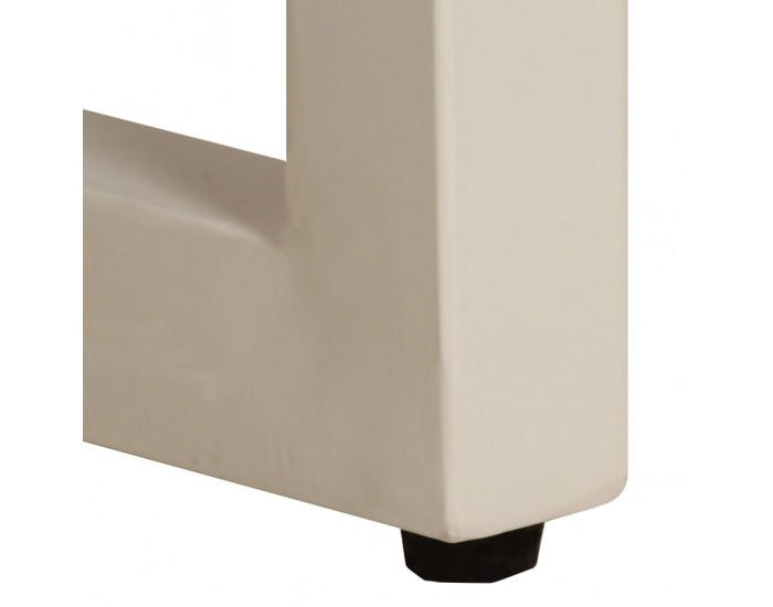 Sonata H Маса за кафе, 100x50x35 см, мангово дърво масив и стомана