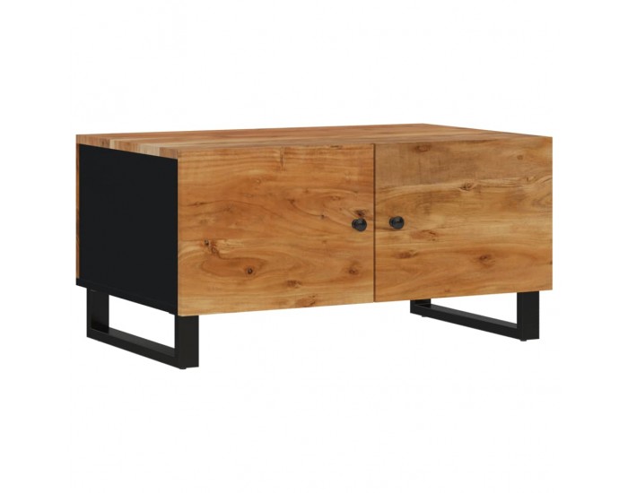 Sonata H Маса за кафе, 80x50x40 см, акация масив и инженерно дърво