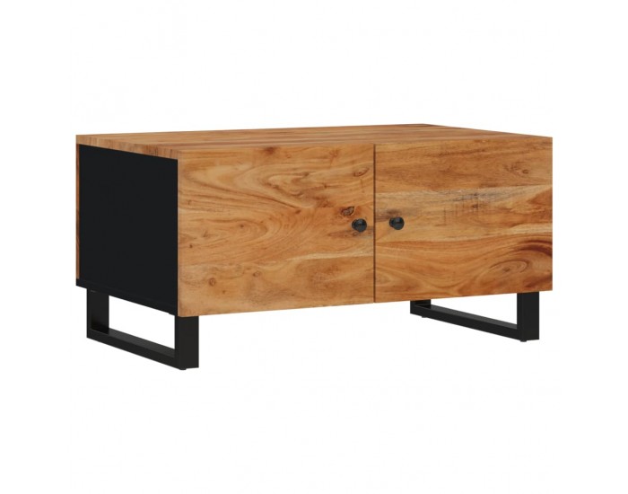 Sonata H Маса за кафе, 80x50x40 см, акация масив и инженерно дърво