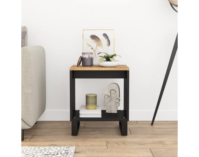 Sonata H Маса за кафе, 40x31x46 см, манго масив и инженерно дърво