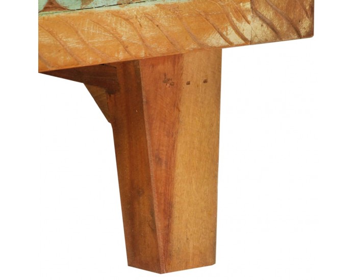 Sonata H Ръчно резбован бюфет 55x30x75 см масивно регенерирано дърво