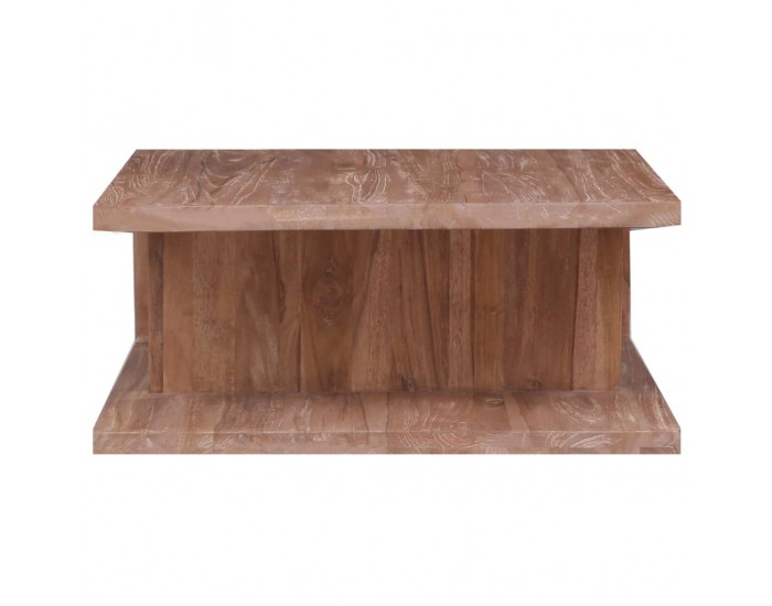 Sonata H Маса за кафе, 70x70x30 см, тиково дърво масив