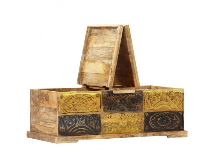 Sonata H Маса за кафе, 100x50x35 см, мангово дърво масив