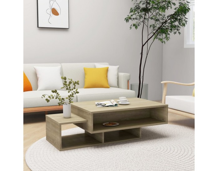 Sonata H Маса за кафе, дъб сонома, 105x55x32 см, инженерно дърво