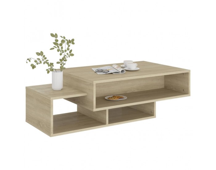 Sonata H Маса за кафе, дъб сонома, 105x55x32 см, инженерно дърво