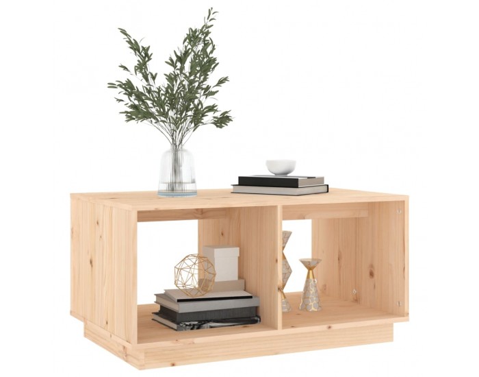 Sonata H Кафе маса, 80x50x40 см, борово дърво масив