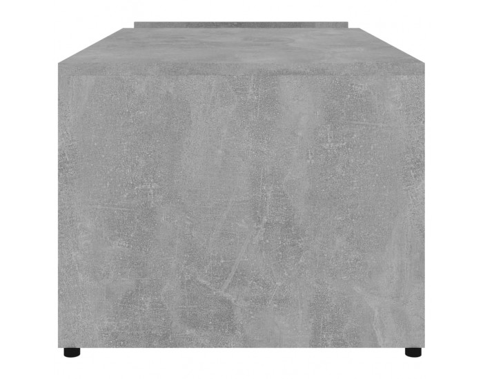 Sonata H Маса за кафе, бетонно сива, 90x45x35 см, инженерно дърво