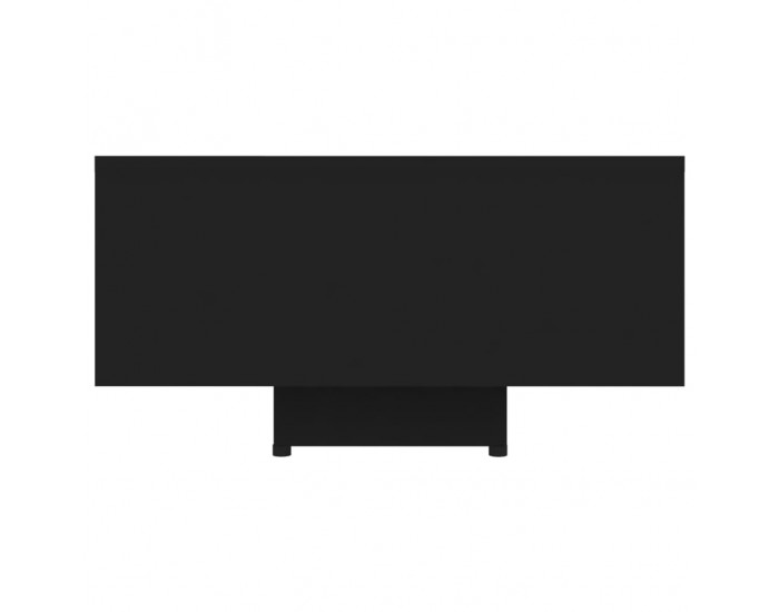 Sonata H Маса за кафе, черна, 85x55x31 см, инженерно дърво