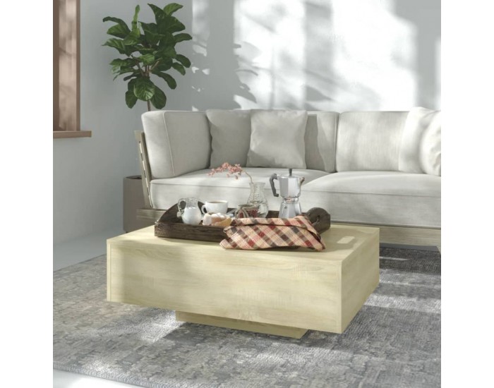 Sonata H Маса за кафе, дъб сонома, 85x55x31 см, инженерно дърво