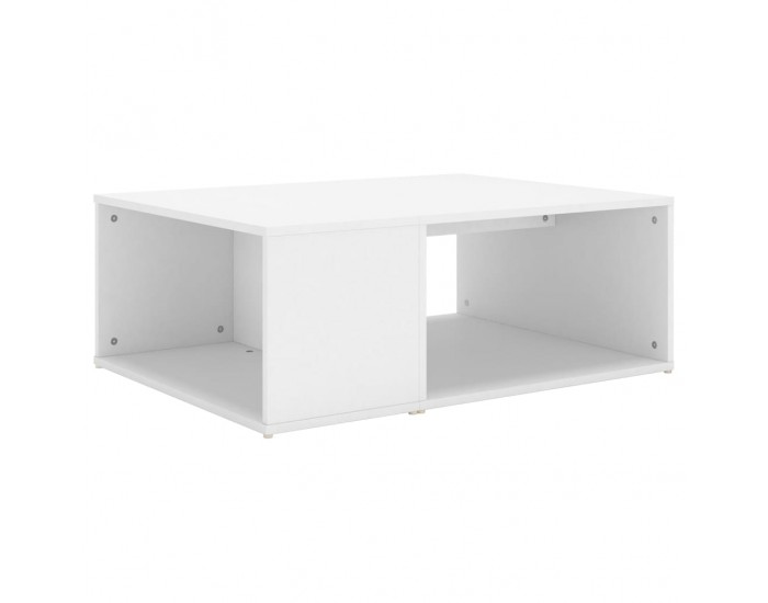 Sonata H Маса за кафе, бяла, 90x67x33 см, инженерно дърво