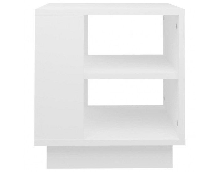 Sonata H Маса за кафе, бяла, 40x40x43 см, инженерно дърво