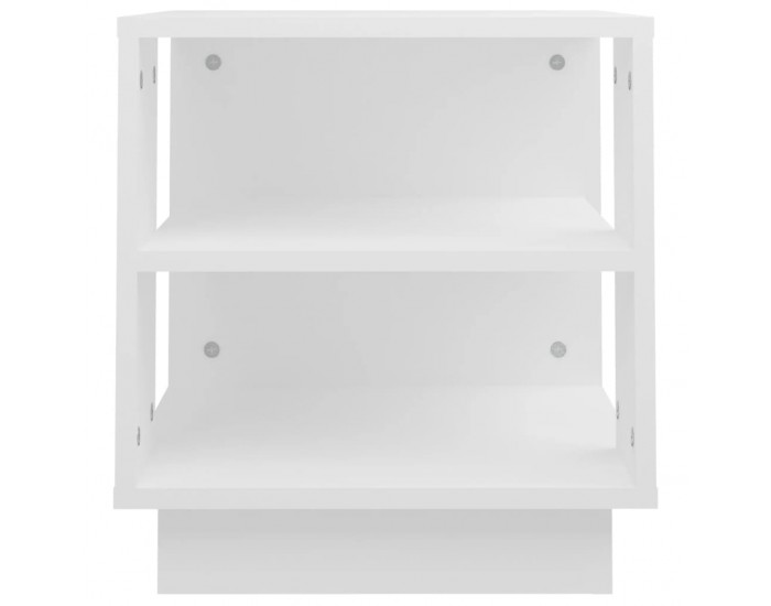 Sonata H Маса за кафе, бяла, 40x40x43 см, инженерно дърво