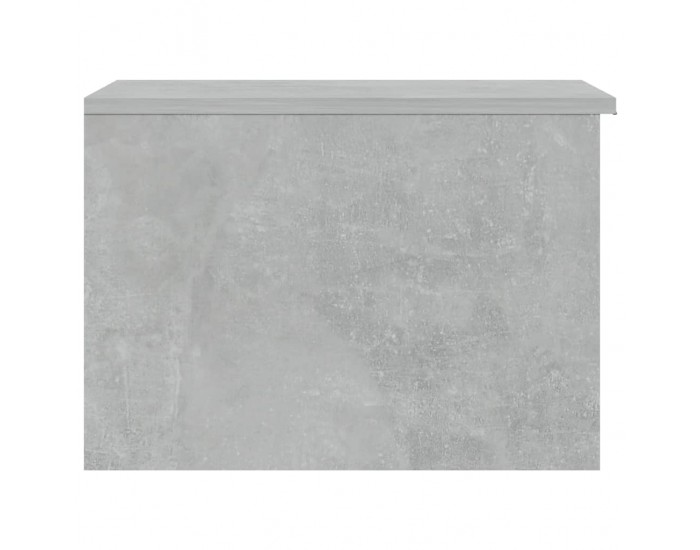 Sonata H Маса за кафе, бетонно сива, 50x50x36 см, инженерно дърво