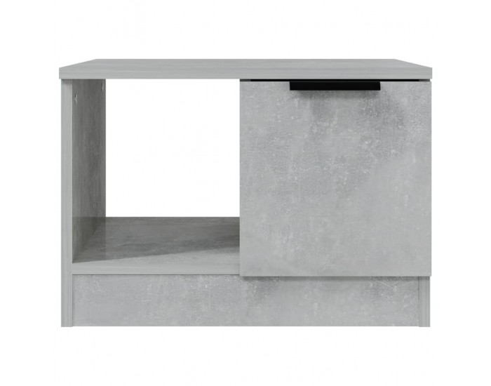 Sonata H Маса за кафе, бетонно сива, 50x50x36 см, инженерно дърво