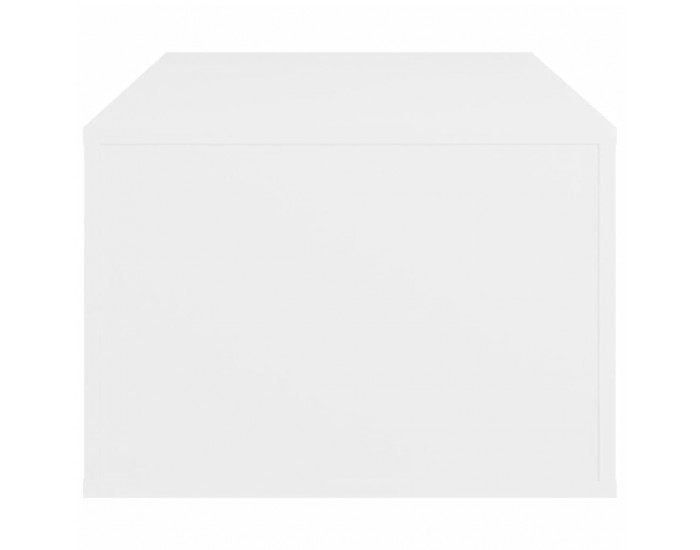 Sonata H Маса за кафе, бяла, 100x50,5x35 см, инженерно дърво