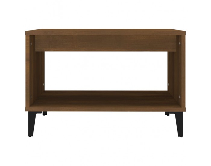 Sonata H Кафе маса, кафяв дъб, 60x50x40 см, инженерно дърво