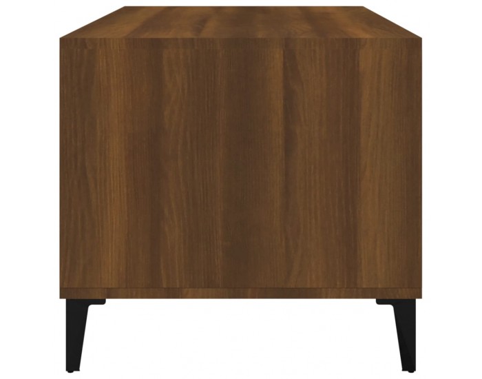 Sonata H Маса за кафе, кафяв дъб, 90x49x45 см, инженерно дърво