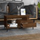 Sonata H Маса за кафе, кафяв дъб, 90x49x45 см, инженерно дърво