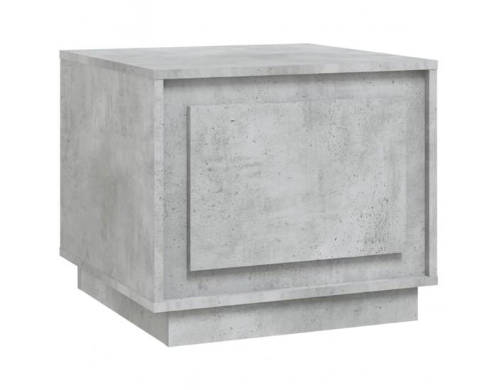 Sonata H Маса за кафе, бетонно сива, 51x50x44 см, инженерно дърво