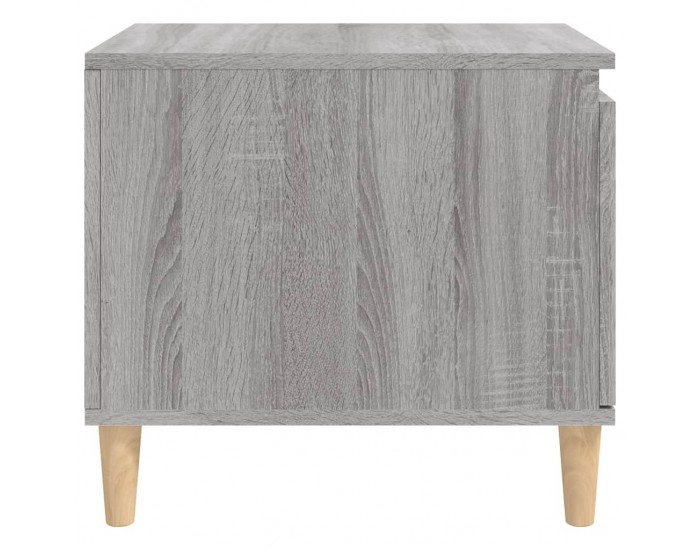 Sonata H Кафе маса, сив сонома, 100x50x45 см, инженерно дърво