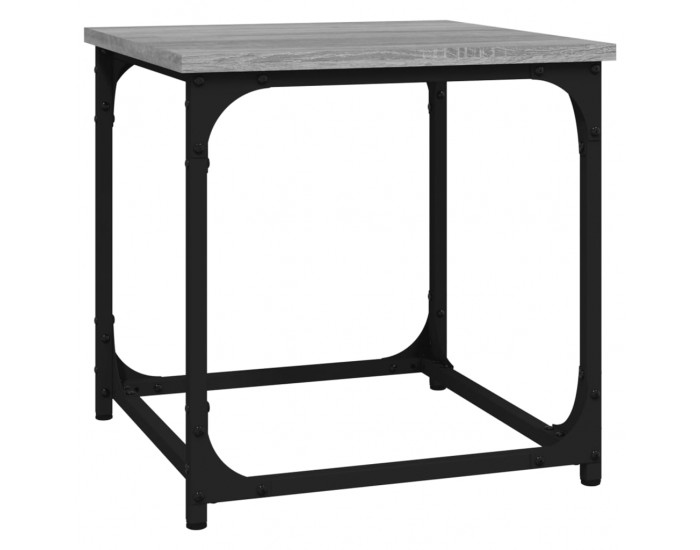 Sonata H Странична маса, cив сонома, 40x40x40 см, инженерно дърво