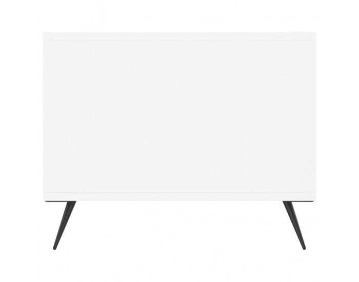 Sonata H Кафе маса, бяла, 90x50x40 см, инженерно дърво