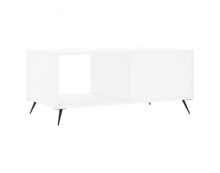 Sonata H Кафе маса, бяла, 90x50x40 см, инженерно дърво