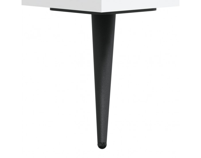 Sonata H Кафе маса, бяла, 90x50x40 см, инженерно дърво