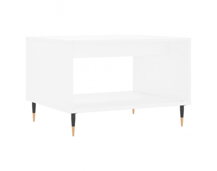 Sonata H Маса за кафе, бяла, 60x50x40 см, инженерно дърво