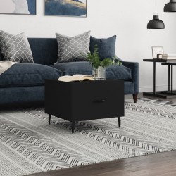 Sonata H Кафе маса, черна, 50x50x40 см, инженерно дърво - Холни маси