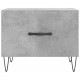Sonata H Кафе маса, бетонно сива, 50x50x40 см, инженерно дърво