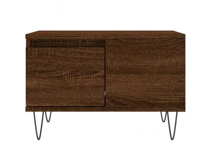 Sonata H Кафе маса, кафяв дъб, 55x55x36,5 см, инженерно дърво