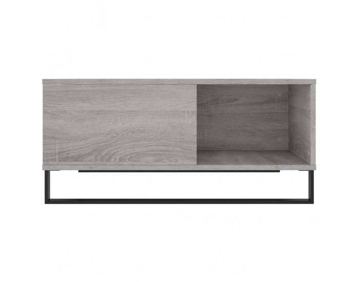 Sonata H Кафе маса, сив сонома, 80x80x36,5 см, инженерно дърво