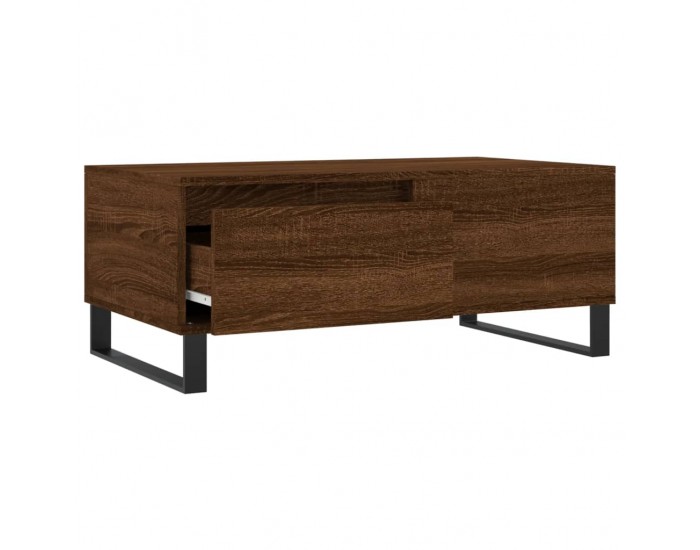 Sonata H Кафе маса, кафяв дъб, 90x50x36,5 см, инженерно дърво