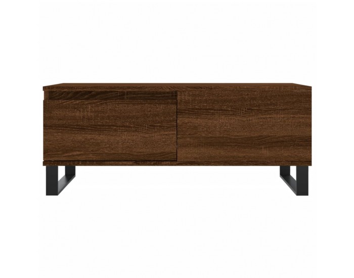 Sonata H Кафе маса, кафяв дъб, 90x50x36,5 см, инженерно дърво