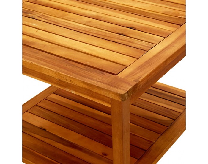 Sonata H Маса за кафе, 60x60x45 см, акациево дърво масив